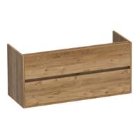 Brauer Adore - Onderkast - 120 cm - met 2 Softclose Lades Greeploos en 1 Sifon Uitsparing - Chateau