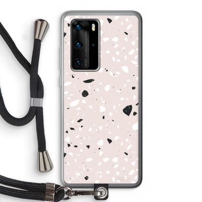 Terrazzo N°20: Huawei P40 Pro Transparant Hoesje met koord