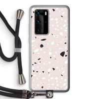 Terrazzo N°20: Huawei P40 Pro Transparant Hoesje met koord