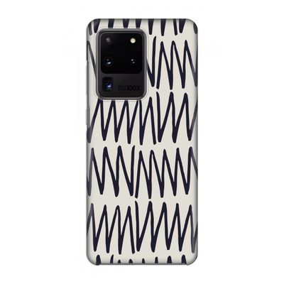 Marrakech Zigzag: Volledig geprint Samsung Galaxy S20 Ultra Hoesje