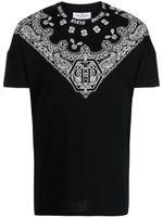 Philipp Plein t-shirt à motif cachemire - Noir - thumbnail