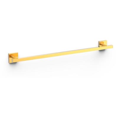 Handdoek houder Cuadro | Wandmontage | 40 cm | Enkel houder | 24k Goud glans