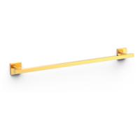 Handdoek houder Cuadro | Wandmontage | 40 cm | Enkel houder | 24k Goud glans