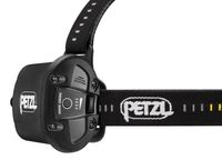 Petzl Duo S Zwart, Geel Lantaarn aan hoofdband - thumbnail