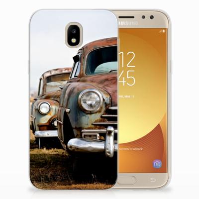 Samsung Galaxy J5 2017 | Siliconen hoesje | met foto Vintage Auto