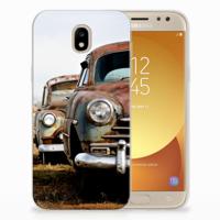 Samsung Galaxy J5 2017 | Siliconen hoesje | met foto Vintage Auto