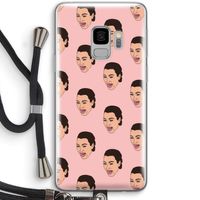 Ugly Cry Call: Samsung Galaxy S9 Transparant Hoesje met koord