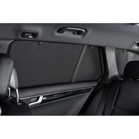 Zonneschermen (achterportieren) passend voor Chevrolet Trax 4 deurs 2012-2020 (2-delig) PVCHTRA4A18 - thumbnail