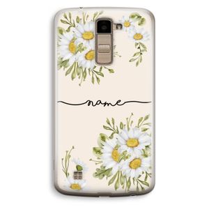 Daisies: LG K10 (2016) Transparant Hoesje