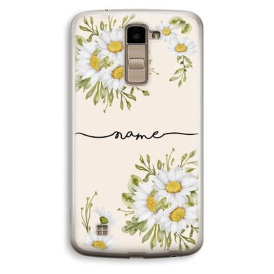 Daisies: LG K10 (2016) Transparant Hoesje