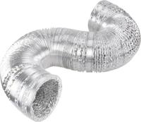 Flexibele Ventilatieslang Ongeïsoleerd - Aluminium - Ø 125mm - Lengte 3 Meter