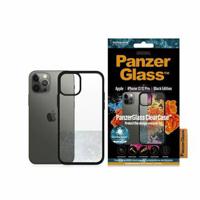 iPhone 12/12 Pro PanzerGlass ClearCase antibacterieel hoesje - Zwart / Doorzichtig - thumbnail