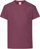 Fruit Of The Loom F110K Kids´ Original T - Burgundy - 128