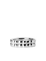 TANE México 1942 bague Alma Textured en argent sterling - Métallisé