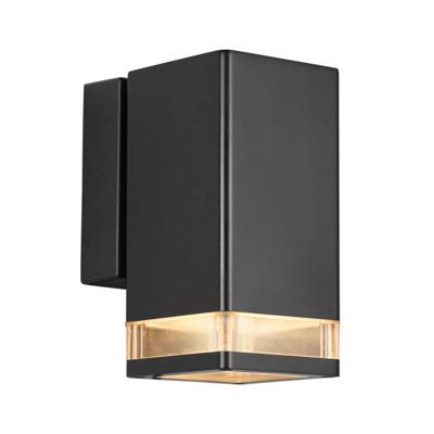 Nordlux Zwarte wandlampElm hoekig - 45321003