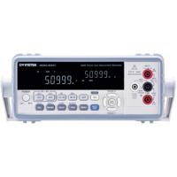 GW Instek GDM-8341 Bench multimeter Digitaal CAT II 600 V Weergave (counts): 50000