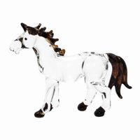Glazen Beeldje Paard (11 x 9 cm)