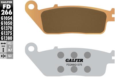 GALFER remblokken "fd266"