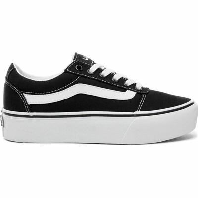Dames casual sneakers Vans WM Ward Platform Zwart - Maat: 34.5