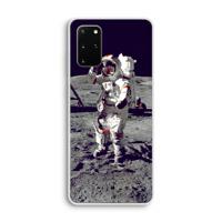 Spaceman: Samsung Galaxy S20 Plus Transparant Hoesje - thumbnail