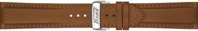 Horlogeband Tissot T600048179 Leder Bruin 22mm