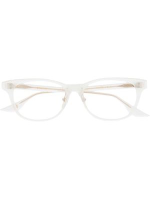 Dita Eyewear lunettes de vue d'inspiration wayfarer - Blanc