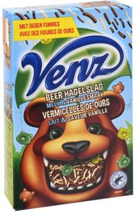 2 pakken Venz Beer Hagelslag Melk/Vanille 380g - Online Boodschappen bij Butlon - Voor 12 uur besteld, morgen bezorgd