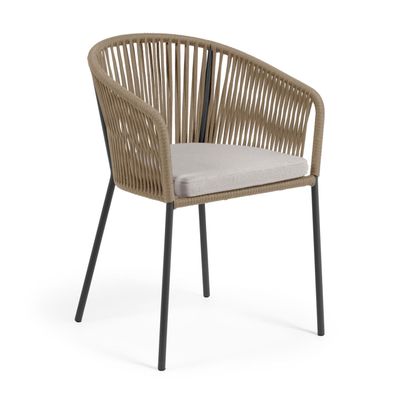 Kave Home Yanet tuinstoel Beige