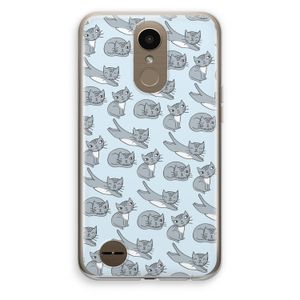 Poezen: LG K10 (2017) Transparant Hoesje