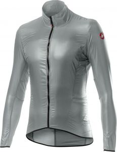 Castelli Aria shell fietsjack zilver heren L