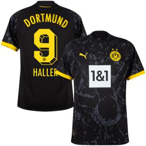 Borussia Dortmund Shirt Uit 2023-2024 + Haller 9