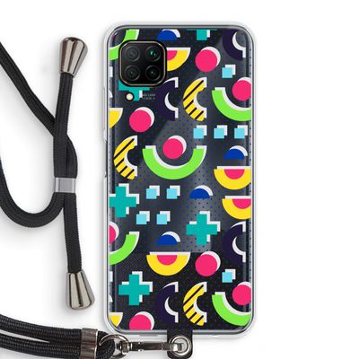 8-bit N°1: Huawei P40 Lite Transparant Hoesje met koord