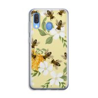 No flowers without bees: Samsung Galaxy A40 Transparant Hoesje