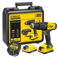 Stanley FATMAX SFMCD711C2K 20V MAX* 13mm HDD | 2 x 1.5Ah KB - SFMCD711C2K-QW Stanley FATMAX SFMCD711C2K 20V MAX* 13mm HDD | 2 x 1.5Ah KB - SFMCD711C2K-QW