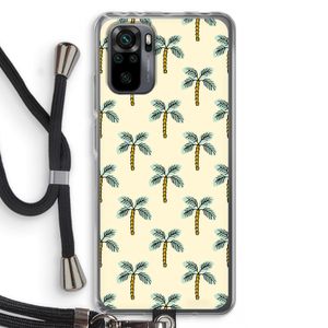 Paradise: Xiaomi Redmi Note 10 Pro Transparant Hoesje met koord