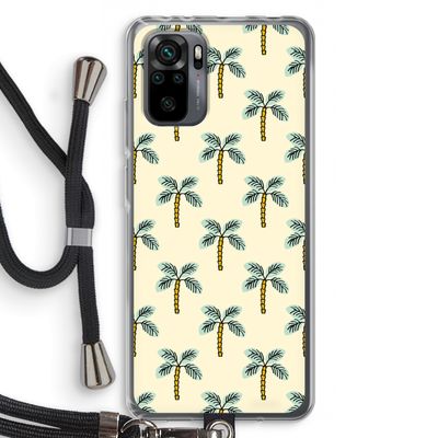 Paradise: Xiaomi Redmi Note 10 Pro Transparant Hoesje met koord