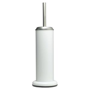 Toiletborstelhouder Acero 12 x 40,5 cm Roestvast Staal Wit