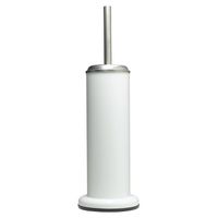 Toiletborstelhouder Acero 12 x 40,5 cm Roestvast Staal Wit