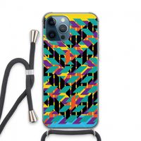 Skew Bee 1: iPhone 13 Pro Max Transparant Hoesje met koord