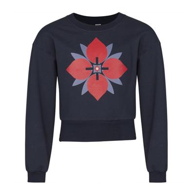 KIEstone winter sweater meisjes - donker blauw - Marieke
