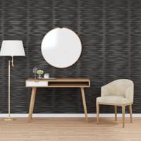 VidaXL 24 st wandpanelen steen 6 m² 50x50 cm xps zwart