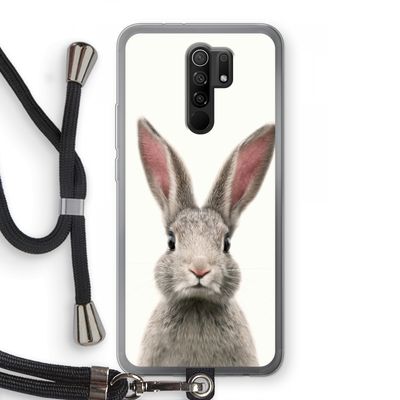 Daisy: Xiaomi Redmi 9 Transparant Hoesje met koord