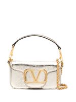 Valentino Garavani petit sac porté épaule Locò - Métallisé - thumbnail