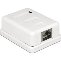 Delock 86169 modulair stopcontact 1 poort Cat.6