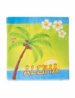20 Tropische Aloha servetten