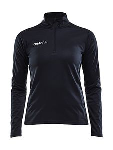 Craft 1905625 Progress Halfzip Tee LS W - Black/Black - XS