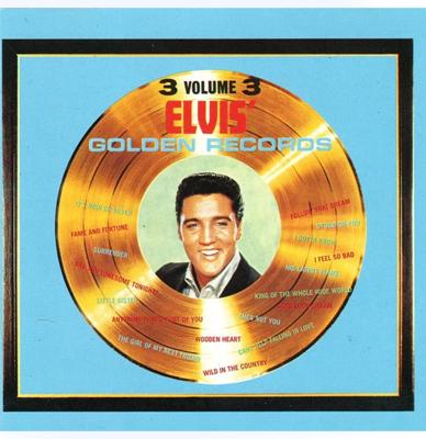 Elvis Presley - Elvis&apos; Golden Records Volume 3 (Japan Pressing 1997) CD