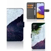 Samsung Galaxy A22 4G | M22 | Book Case | Sea in Space