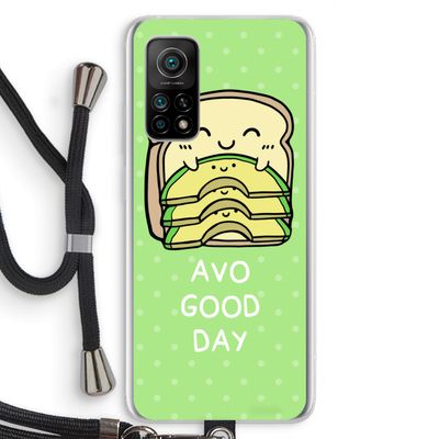 Avo Good Day: Xiaomi Mi 10T 5G Transparant Hoesje met koord