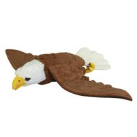 Knuffeldier Zeearend - pluche - 70 cm - bruin/wit